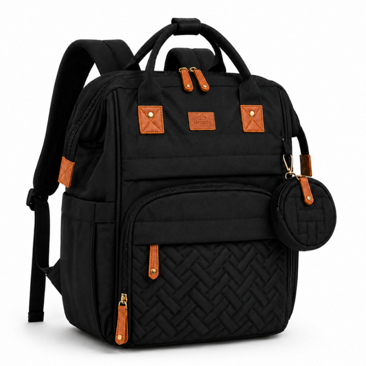 Baby Diaper Backpack with Foldable Cot